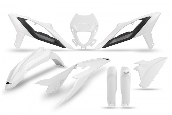 Full Kit Plastiche bianco per Beta RR RACE 2T 250 - RR RACE 2T 300 - RR RACE 4T 350 - RR 4T 400 - RR RACE 2T 125 - RR RACE 2...